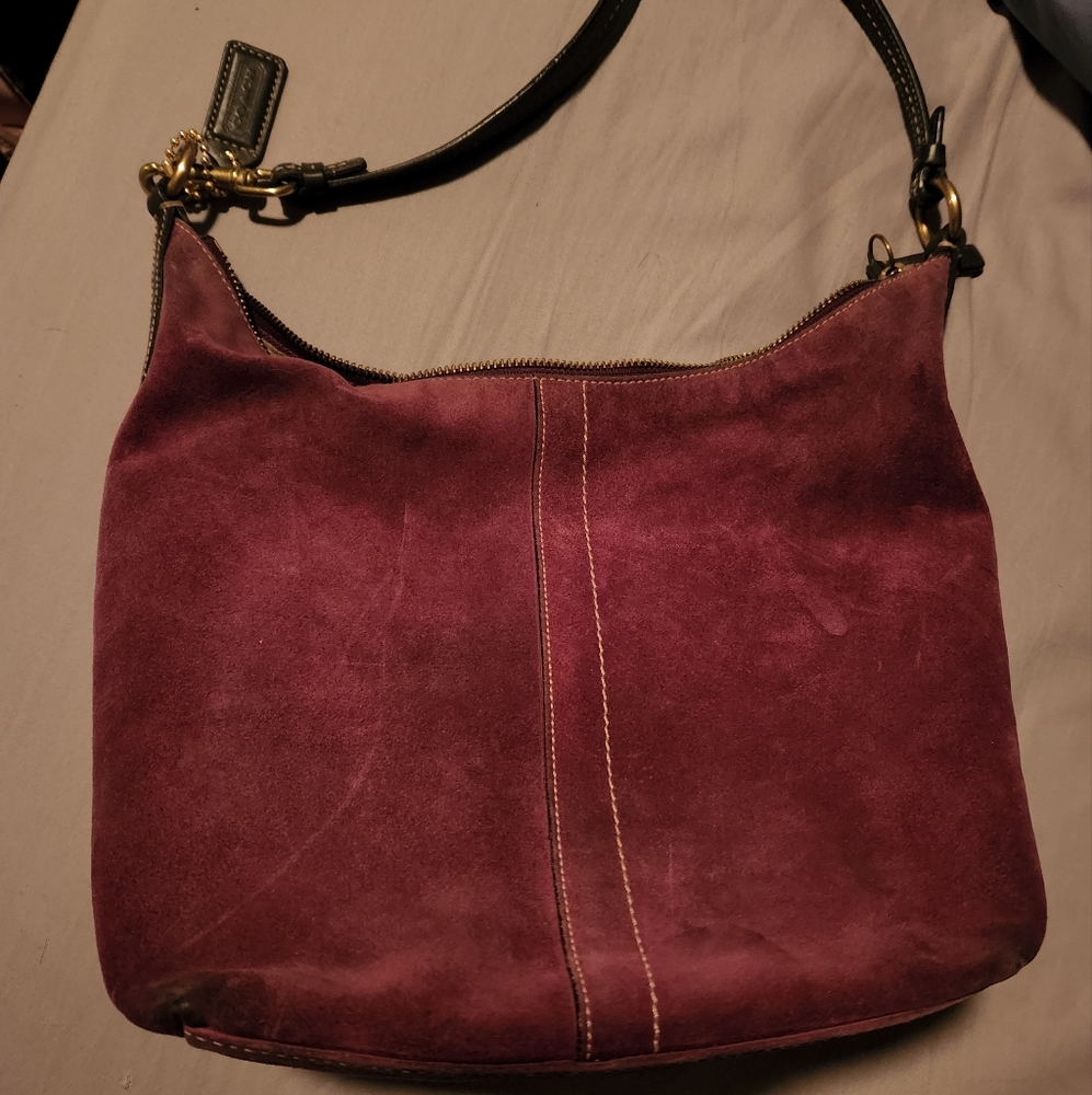 Vintage coach shoulder bag